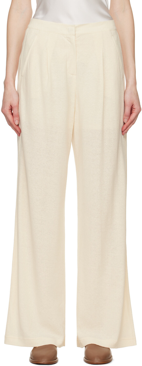 

Брюки Brina цвета Off-White Max Mara Leisure