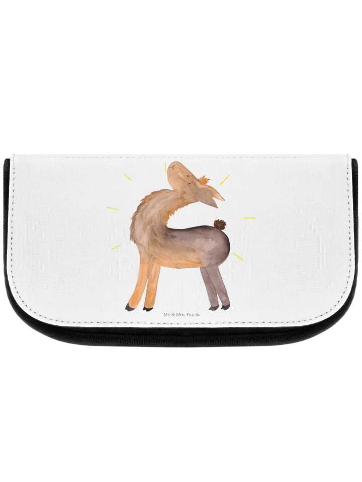 

Косметичка Mr & Mrs Panda Lama Stolz ohne Spruch, белый