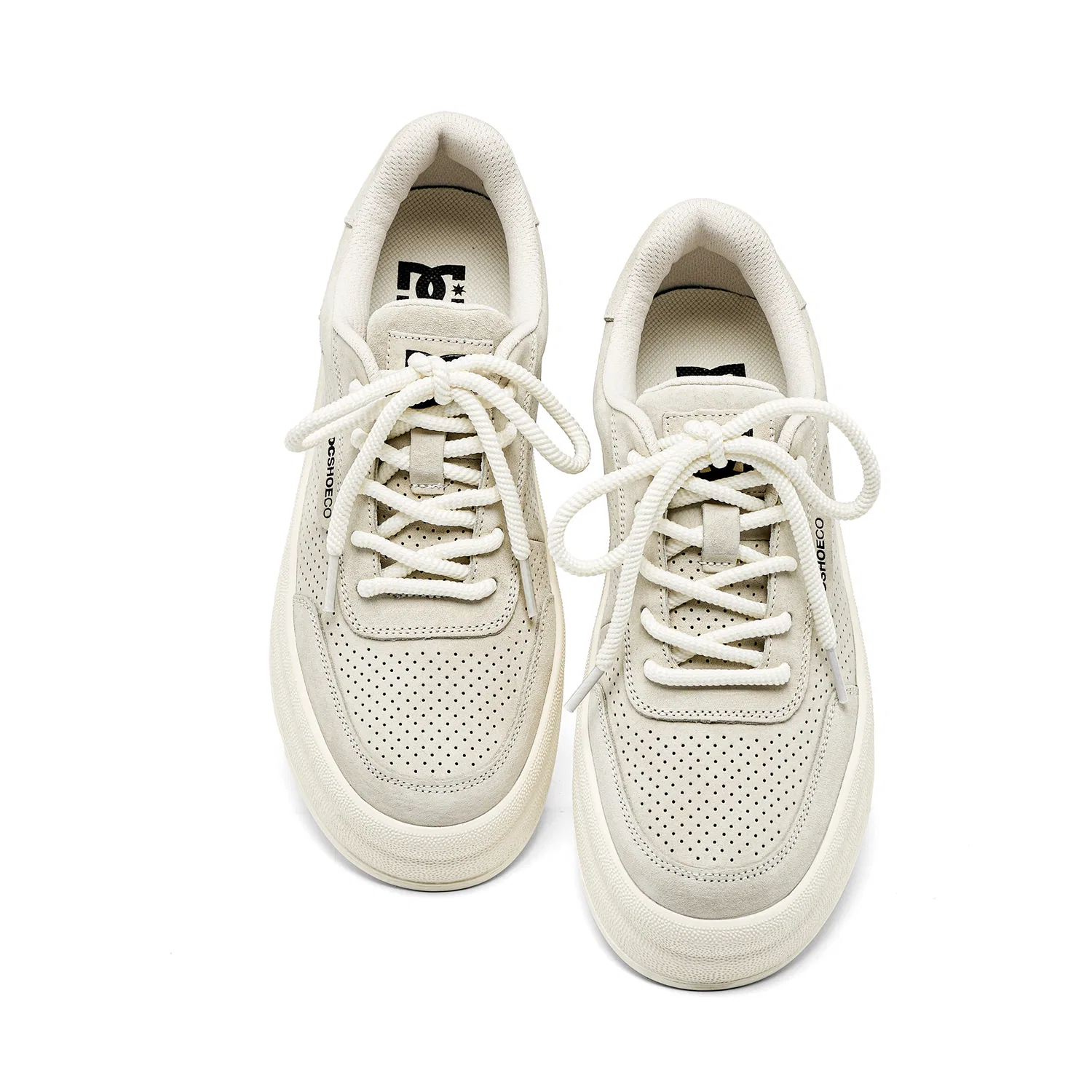 Кеды для скейтбординга низкие белые DCSHOES — фото 3