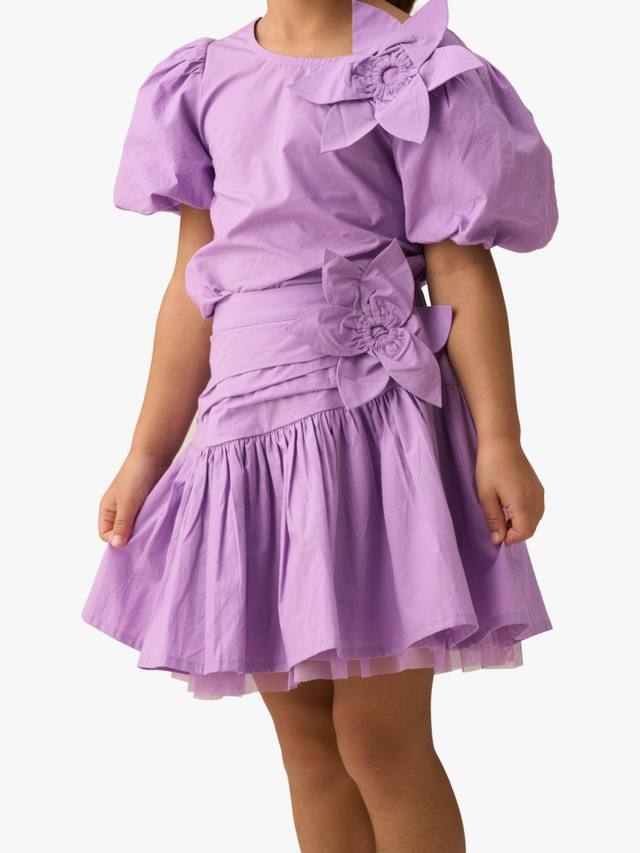 

Детская плетёная юбка с корсажем Angel & Rocket, Purple