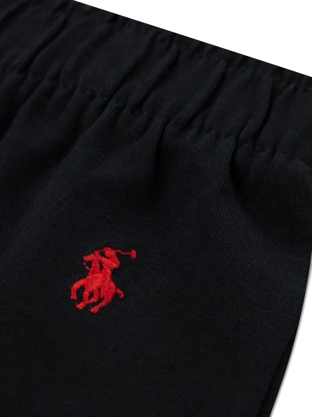Комплект шорт с логотипом Polo Ralph Lauren Kids, черный — фото 4