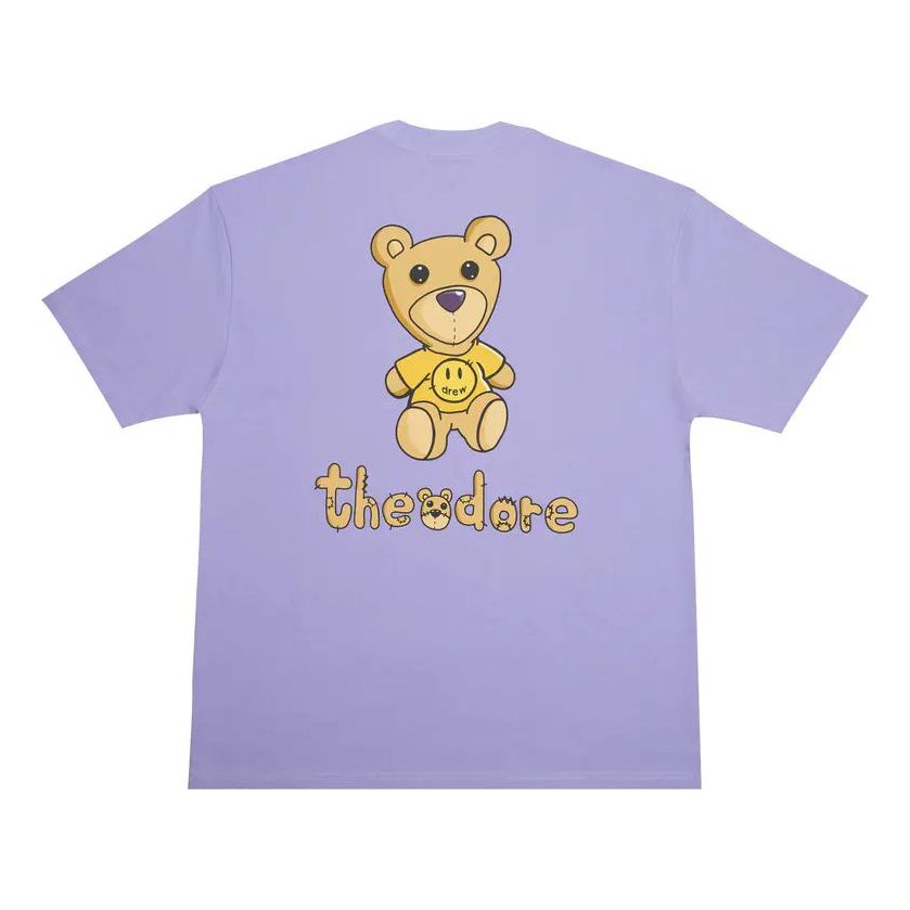 

Футболка Drew House Theodore T-shirt 'Lavender', фиолетовый