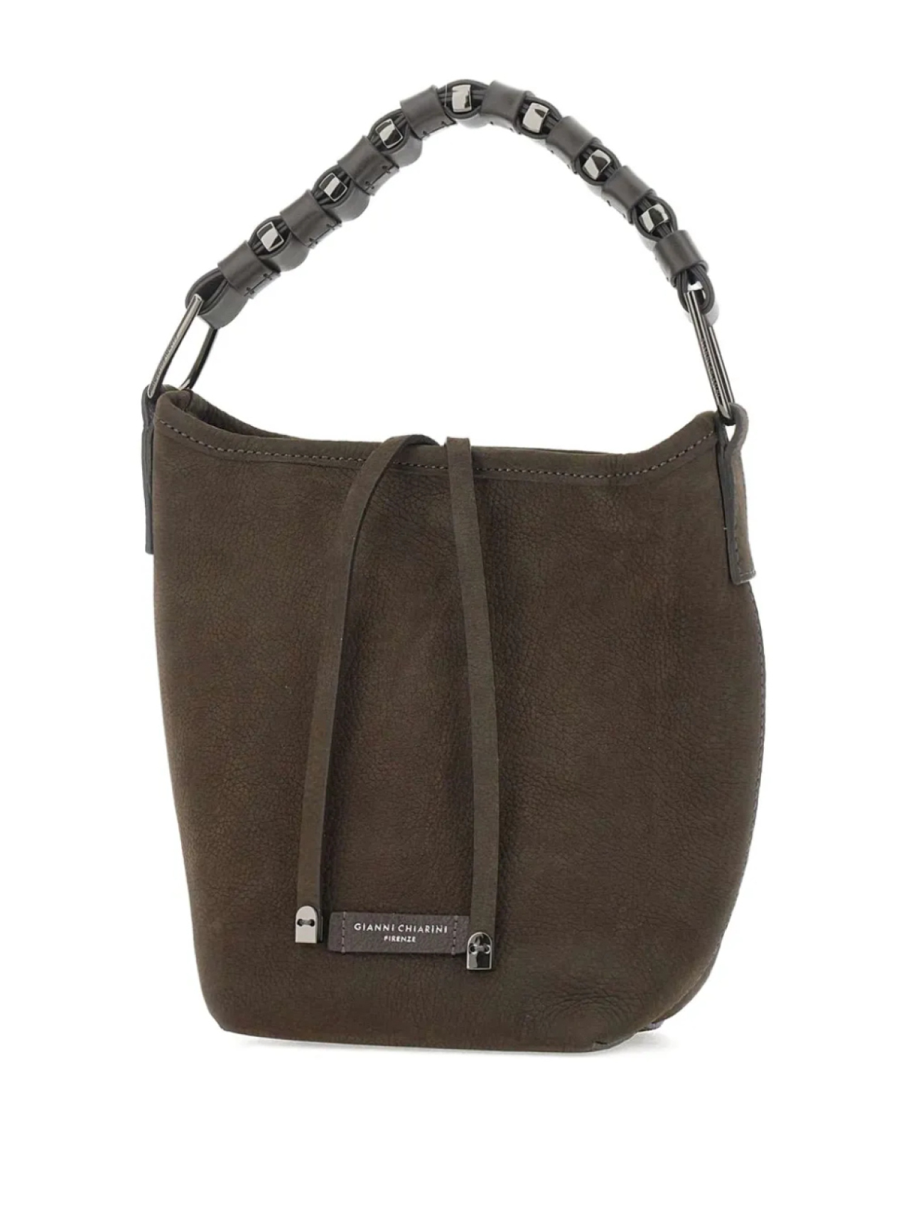 

Сумка на плечо GIANNI CHIARINI с ручкой-цепочкой, коричневый