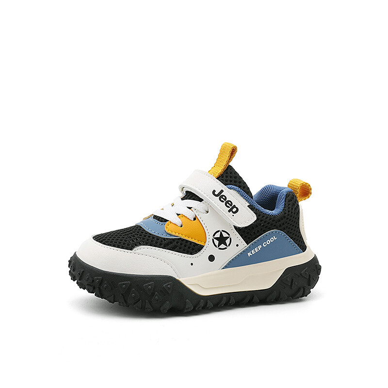 Кроссовки Jeep Toddler Shoes TD Low-top Blue, черный/синий — фото 2