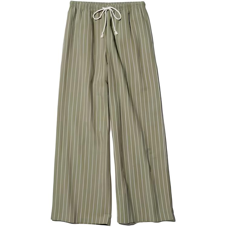 

UNIQLO Повседневные брюки женские olive green