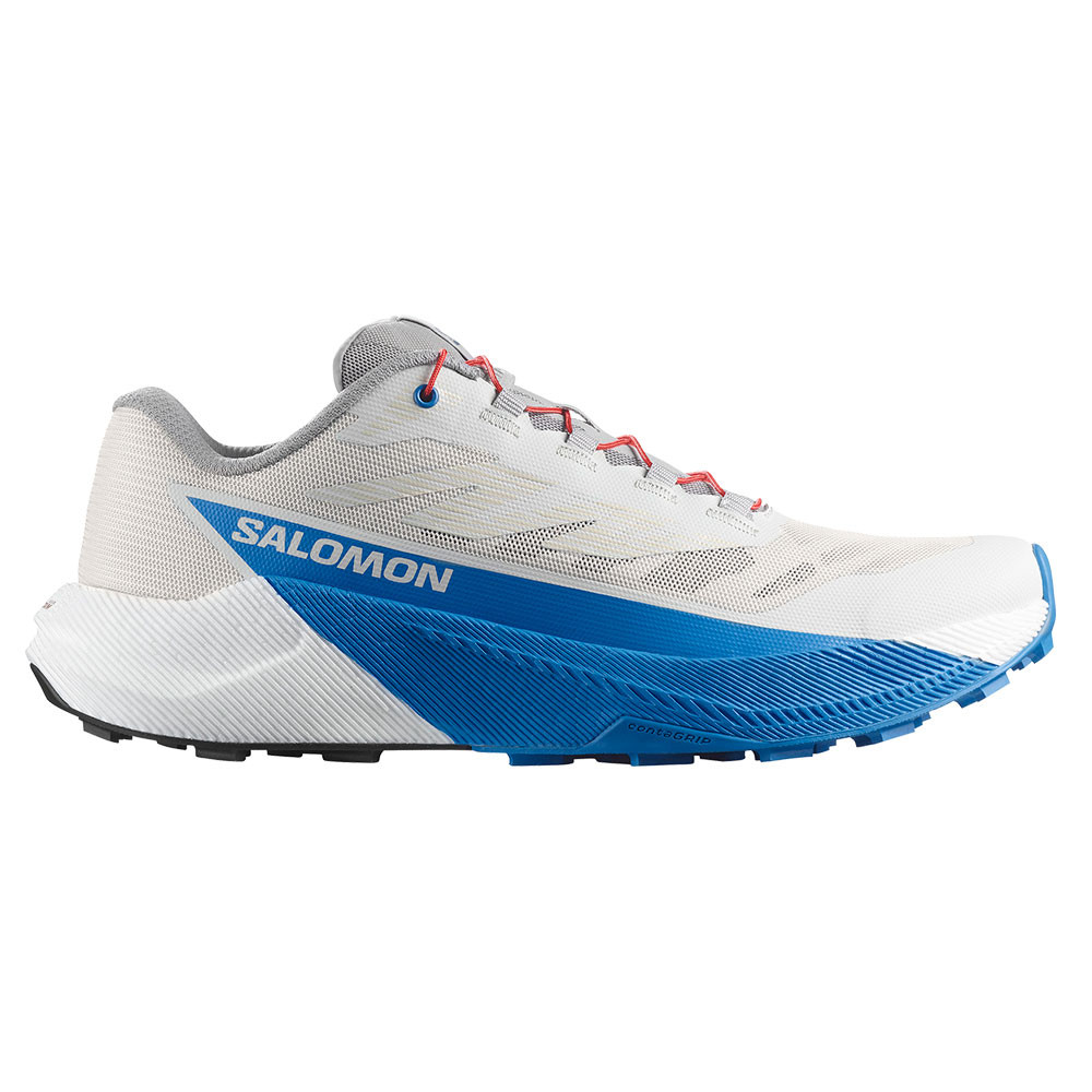 Мужские кроссовки для трейлраннинга Salomon Pulsar - Lunar Rock/White/French Blue, Lunar Rock/White/French Blue — фото 2