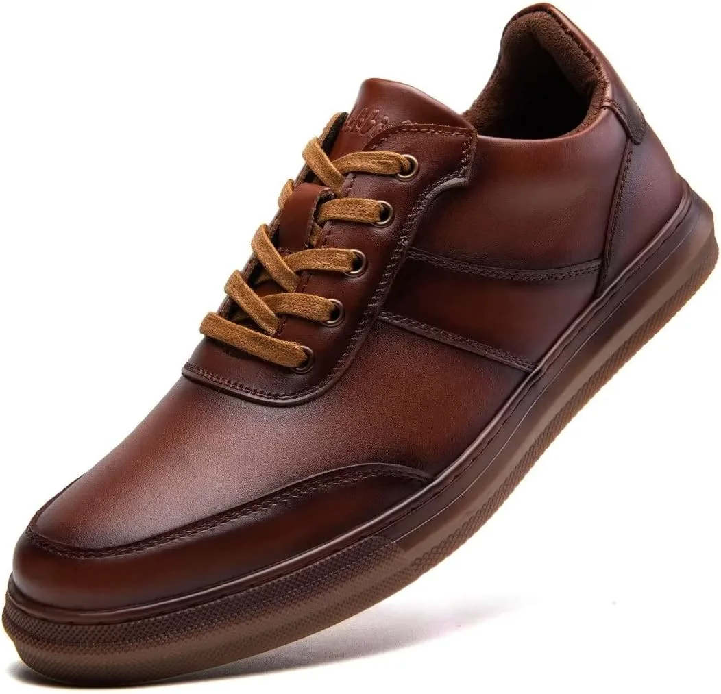 

Модные кроссовки, оригинальные повседневные оксфорды на шнуровке для мужчин Arkbird, коричневый