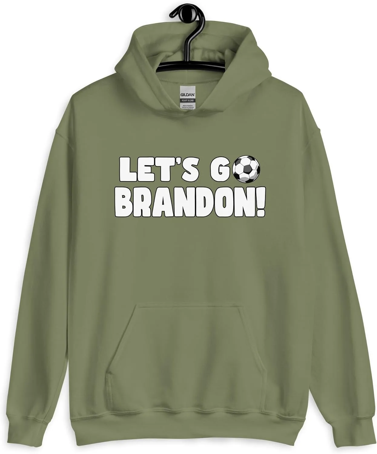 

Толстовка с капюшоном Let's Go Brandon Libertarian Country