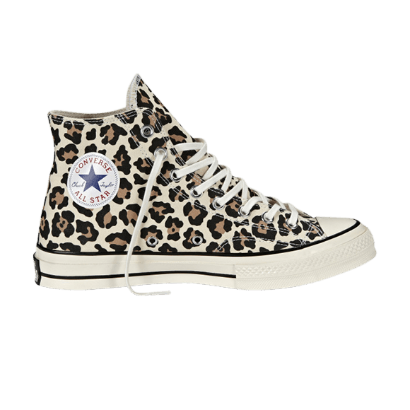 

Кроссовки Converse Chuck 70 Hi 'Cheetah', желто-коричневый
