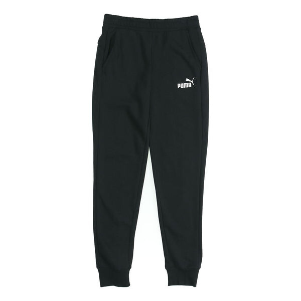 

Брюки fleece sweat pants 'black' Puma, черный