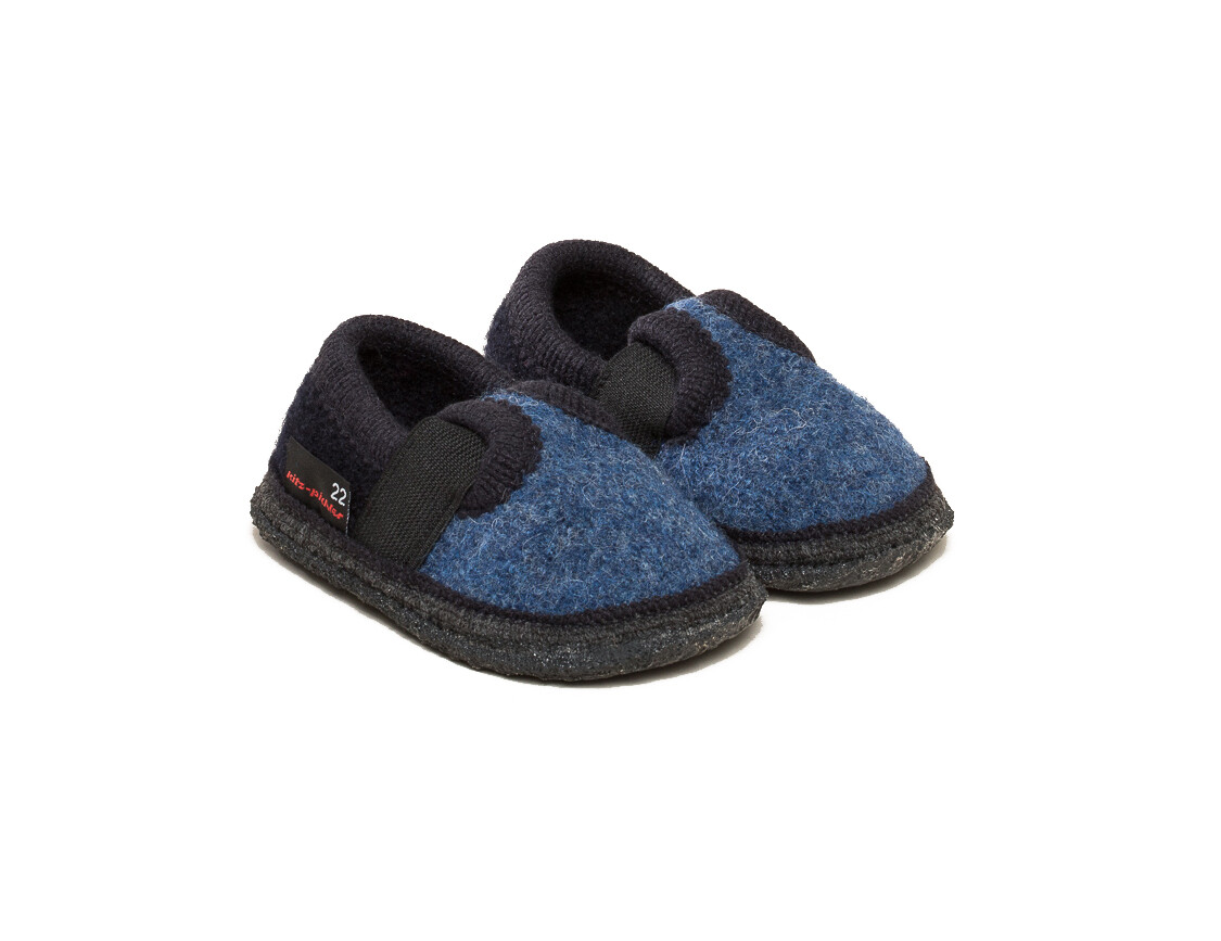 Сабо kitz pichler Hausschuh Bobby UNI, цвет jeansblau/nachtblau