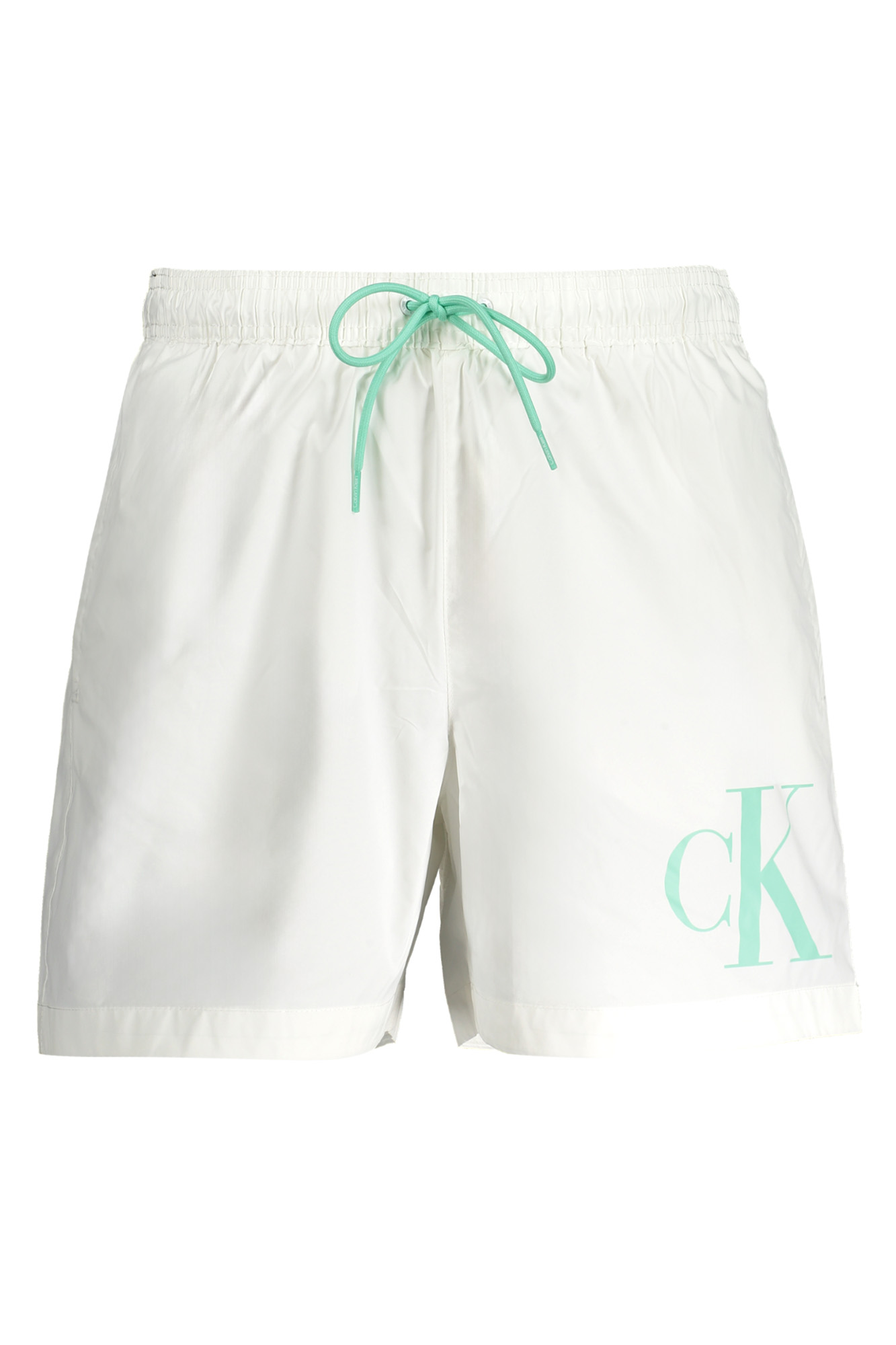 

Шорты мужские Calvin Klein с контрастной кулиской и логотипом, белый