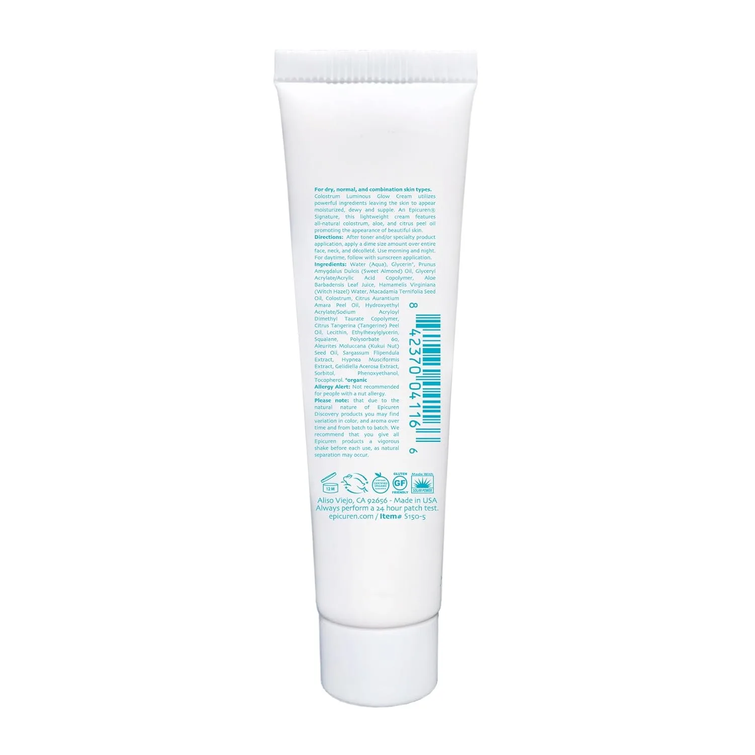 Крем для лица Epicuren Discovery — Colostrum Luminous Glow Cream — фото 2