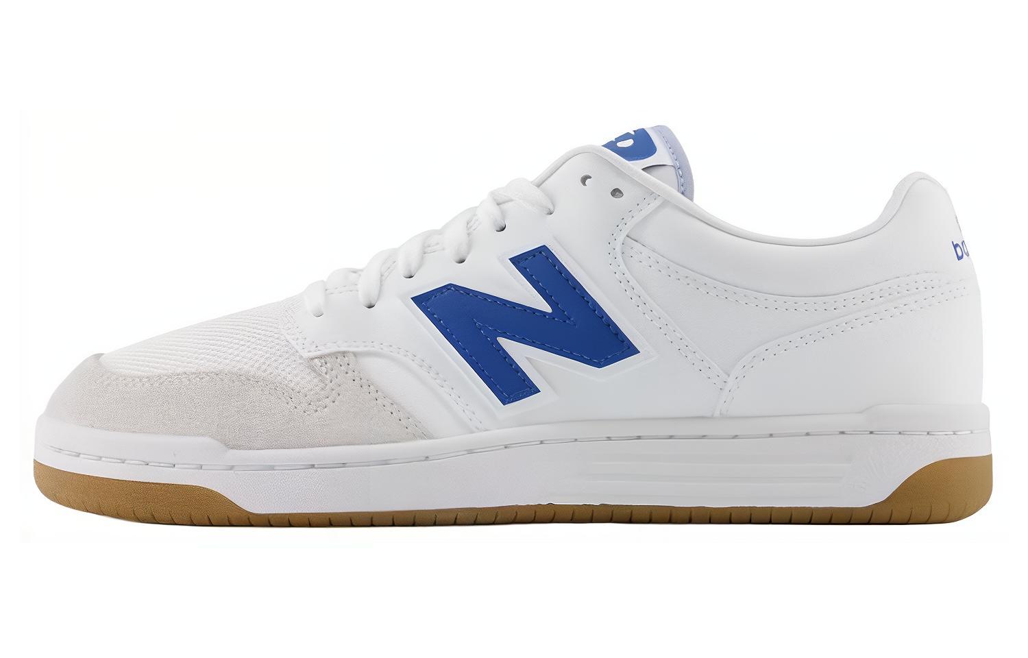 

480LFB 'White Blue' New Balance, Белый/Светло-серый
