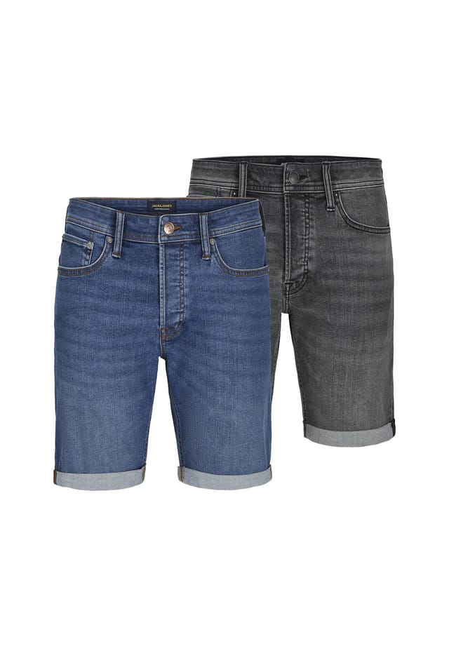 

Шорты rick denim шорты упаковка из 2 шт. Jack & Jones, серый