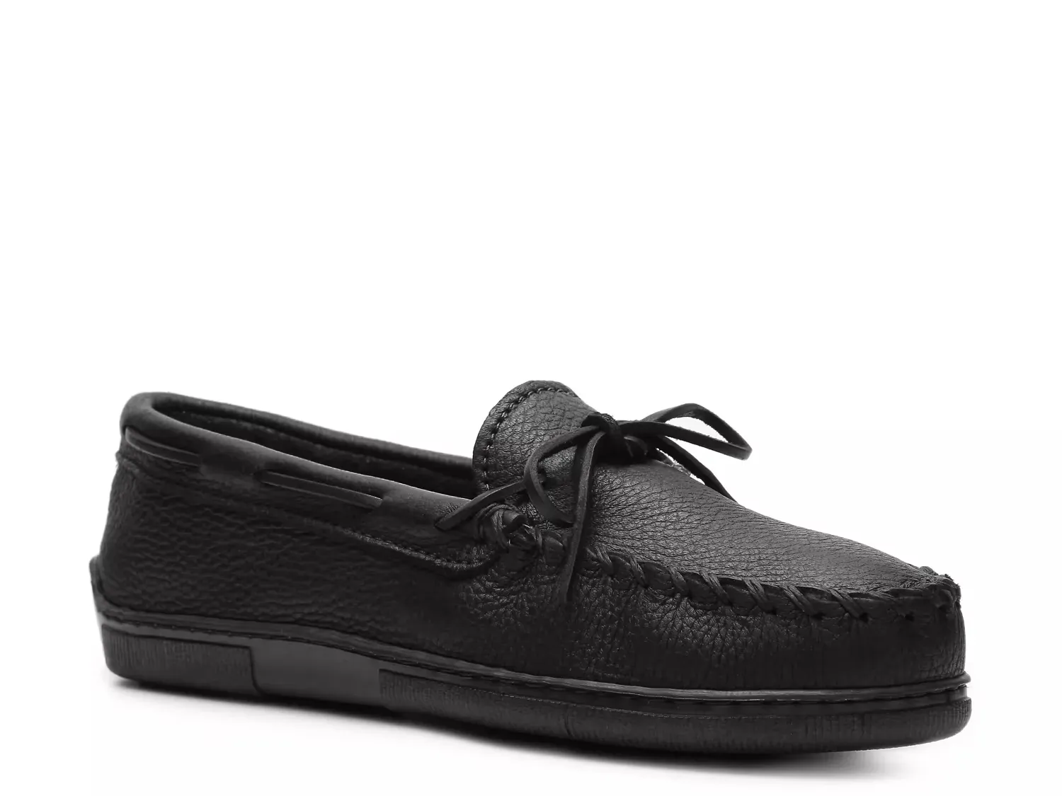 

Классические лоферы из лосиной кожи Minnetonka, Black