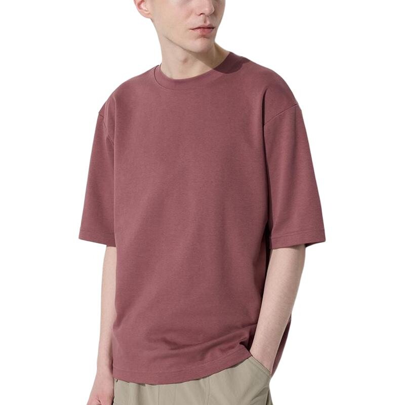 

Футболка мужская розовая Uniqlo, розовый