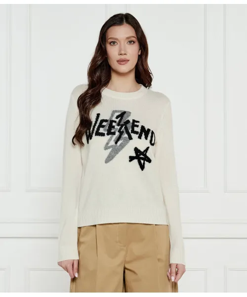

Кашемировый свитер Канзас Regular fit Weekend Maxmara, бежевый