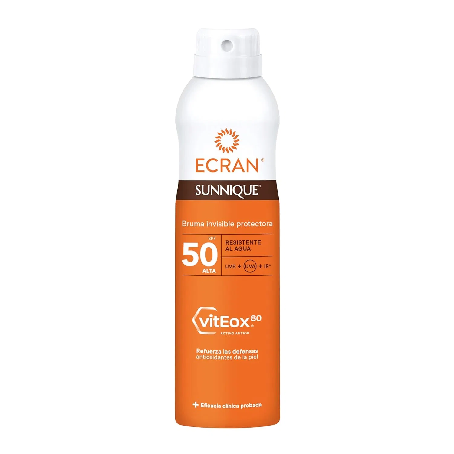 Солнцезащитный спрей SPF 50 с витаминами C и E от Lemonoil Ecran