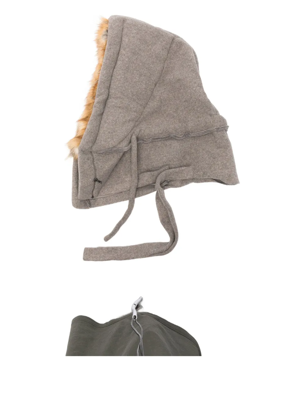 

Балаклава с отделкой из искусственного меха Ottolinger, серый