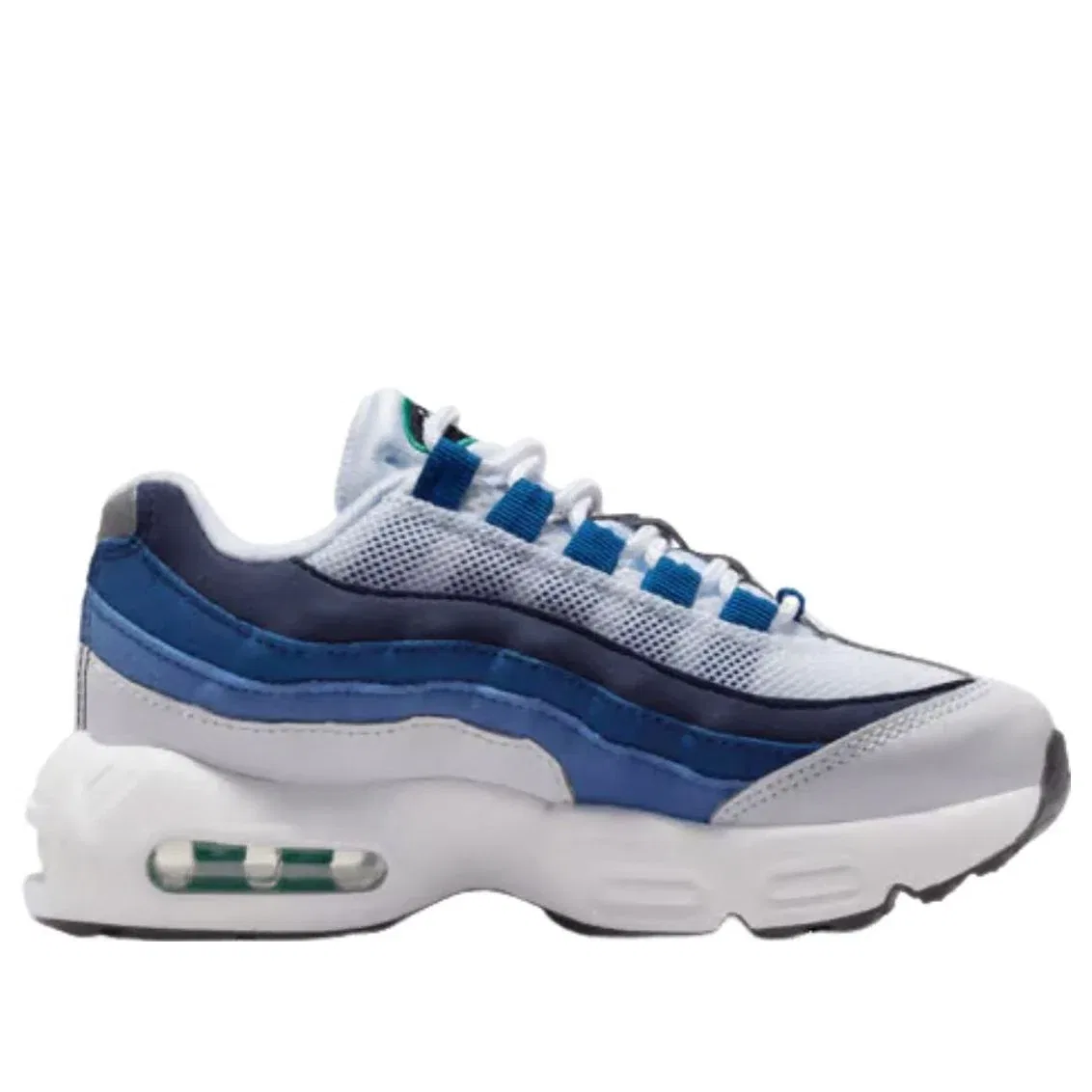 Кроссовки Nike Air Max 95 Big Bubble 'Slate' IU7894-100, синий — фото 2