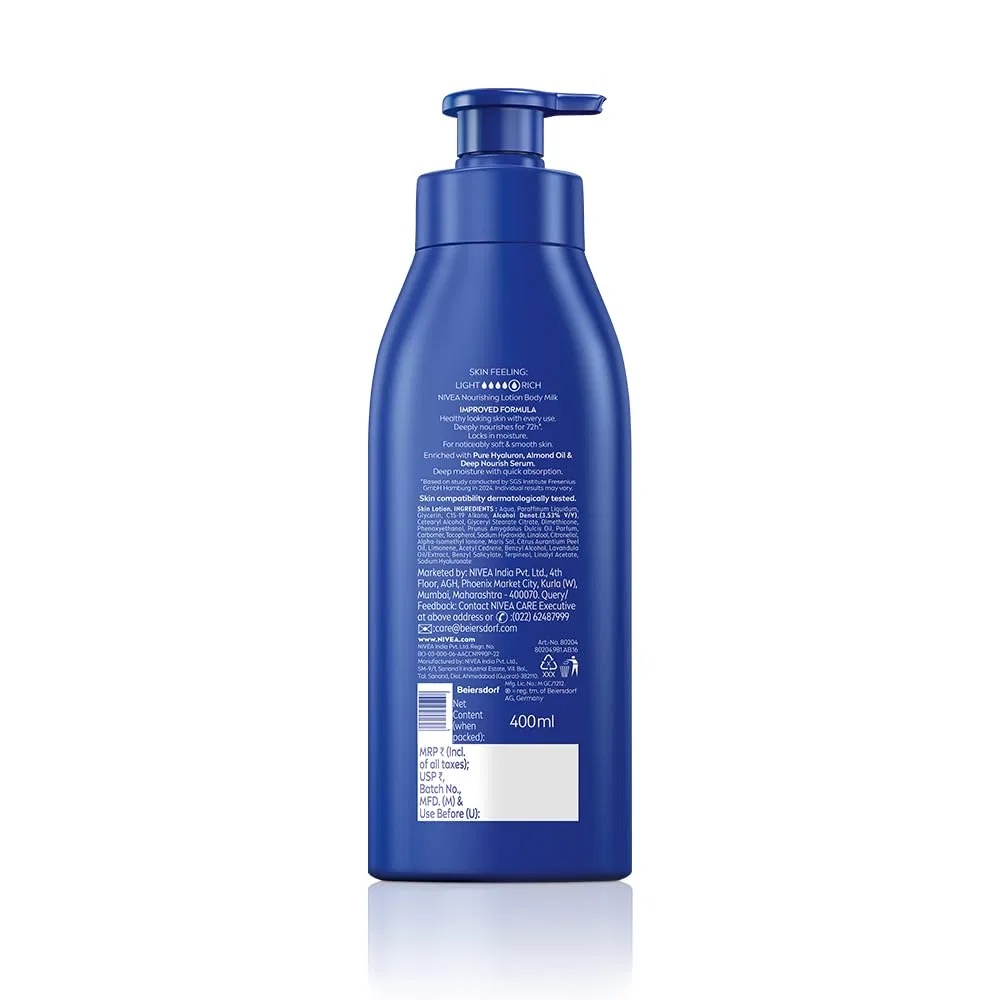 Лосьон для тела «Body Milk» 400 мл от NIVEA Nivea — фото 4