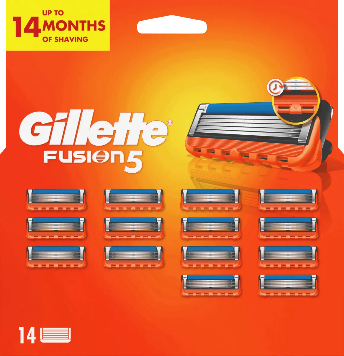 

Лезвия для бритвы Fusion5 14 шт. Gillette