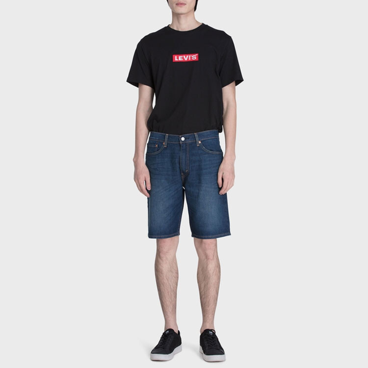 

Джинсовые шорты мужские темно-синие Levi’S, темно-синий