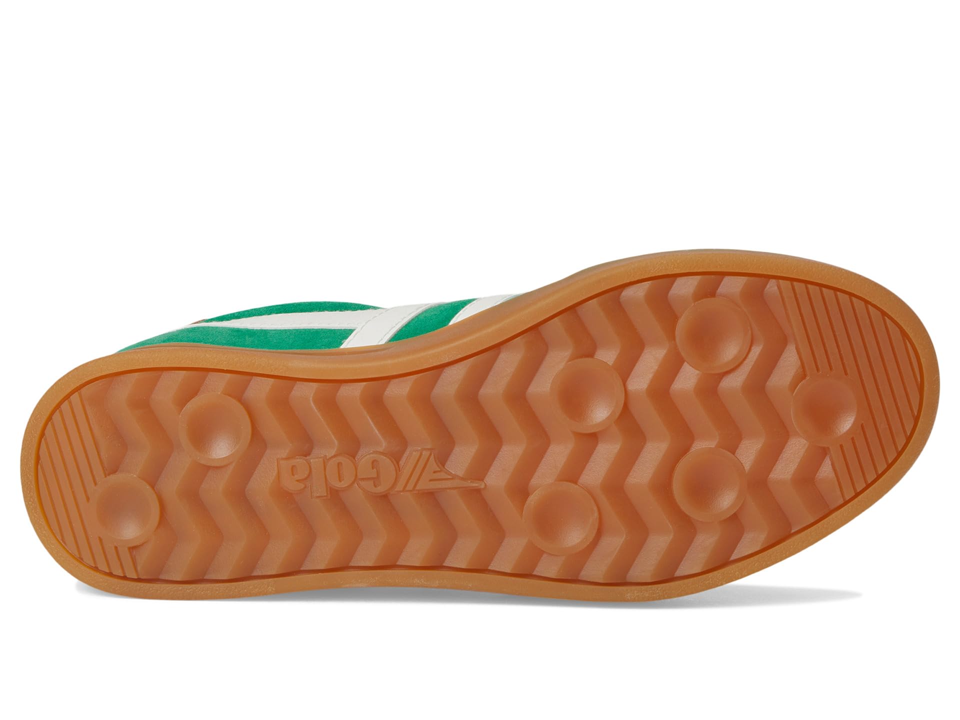 Кроссовки Gola Cyclone, Emerald/Off White/Terracotta/Gum — фото 3