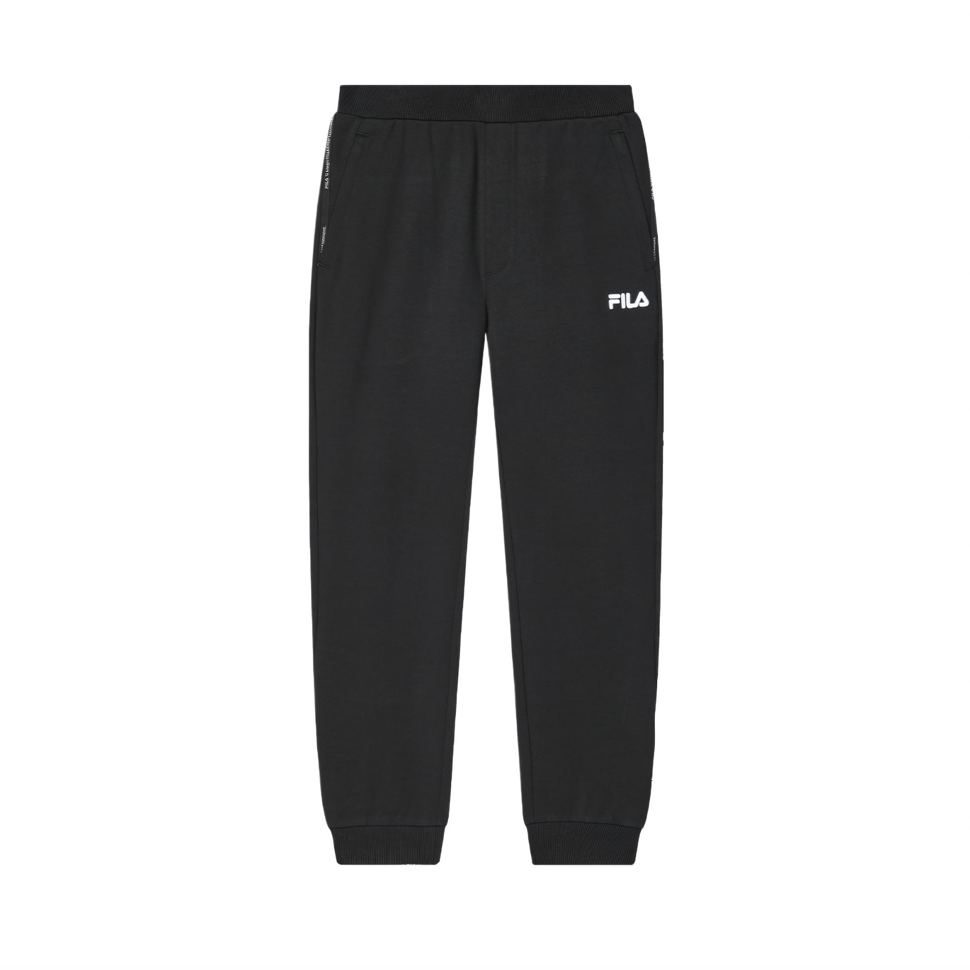 

FILA Вязаные спортивные брюки мужские Jet Black