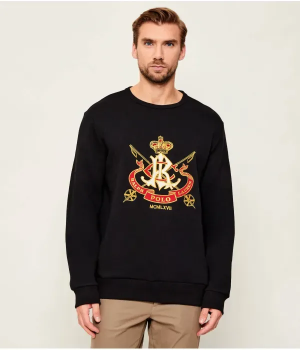 Толстовка classic fit Polo Ralph Lauren, черный