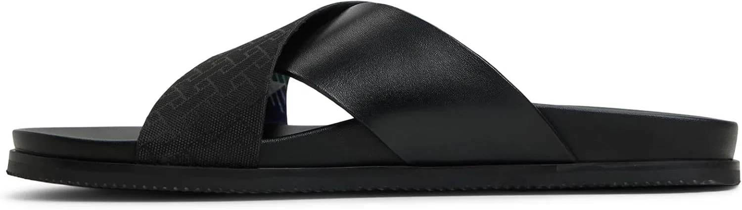 Сандалии с перекрестными ремешками из кожи Ted Baker, Other Black