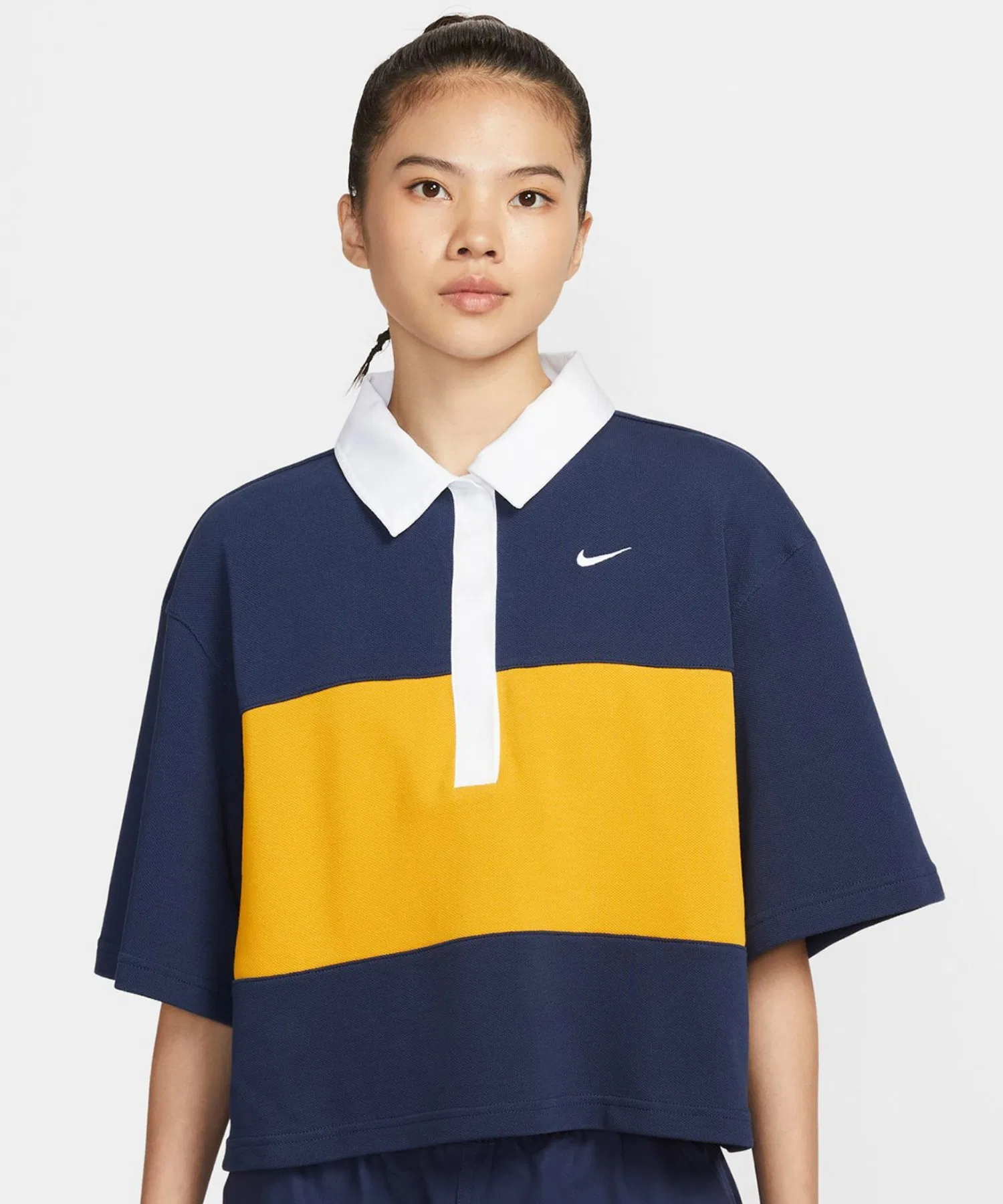 NIKE AS W NSW STREET SS POLO TOP / Женская футболка-поло Nike NSW Street S/S [SP]