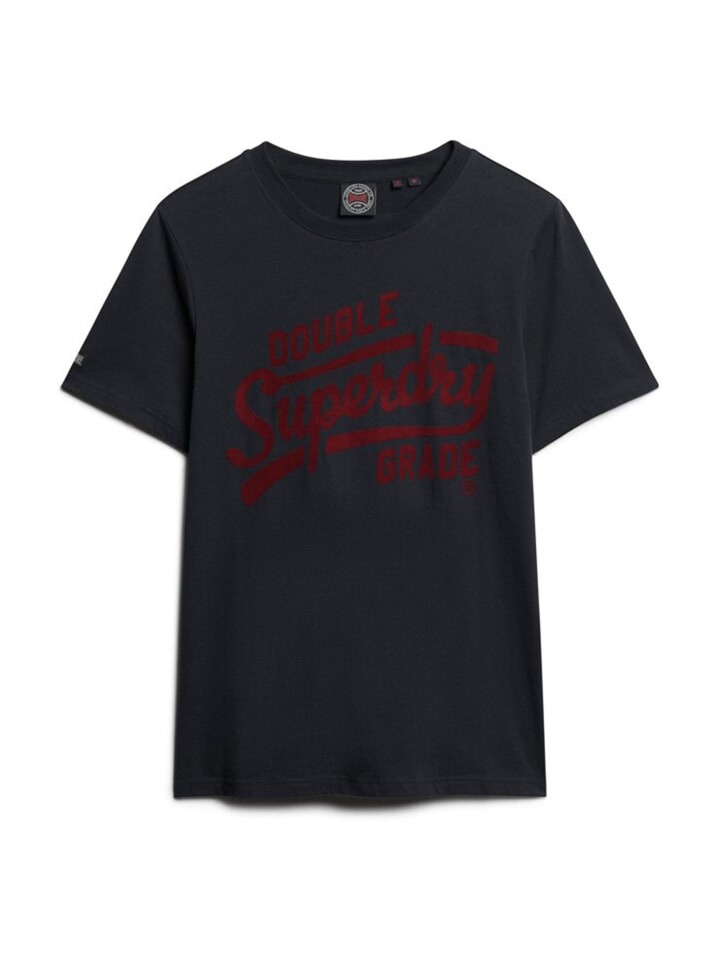 

Футболка Superdry, темно-синий