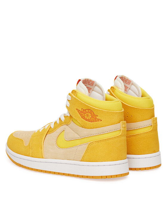 Кроссовки Air Jordan 1 ZM FJ5743 Nike, желтый — фото 3