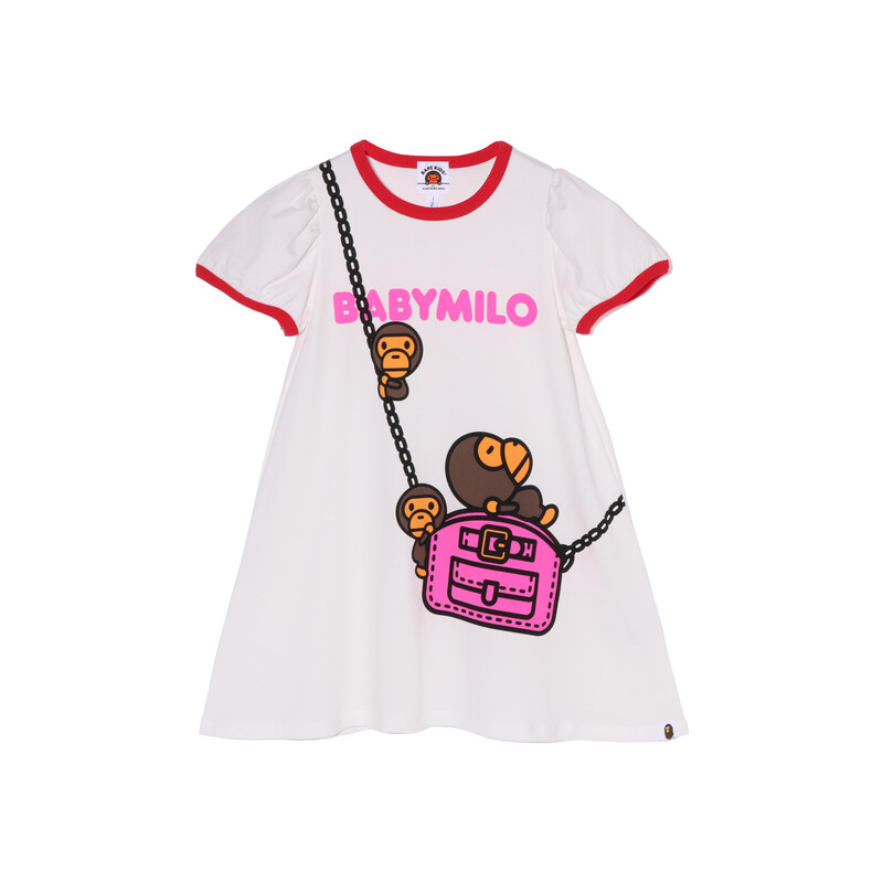 

Дети Детское платье A Bathing Ape, серый