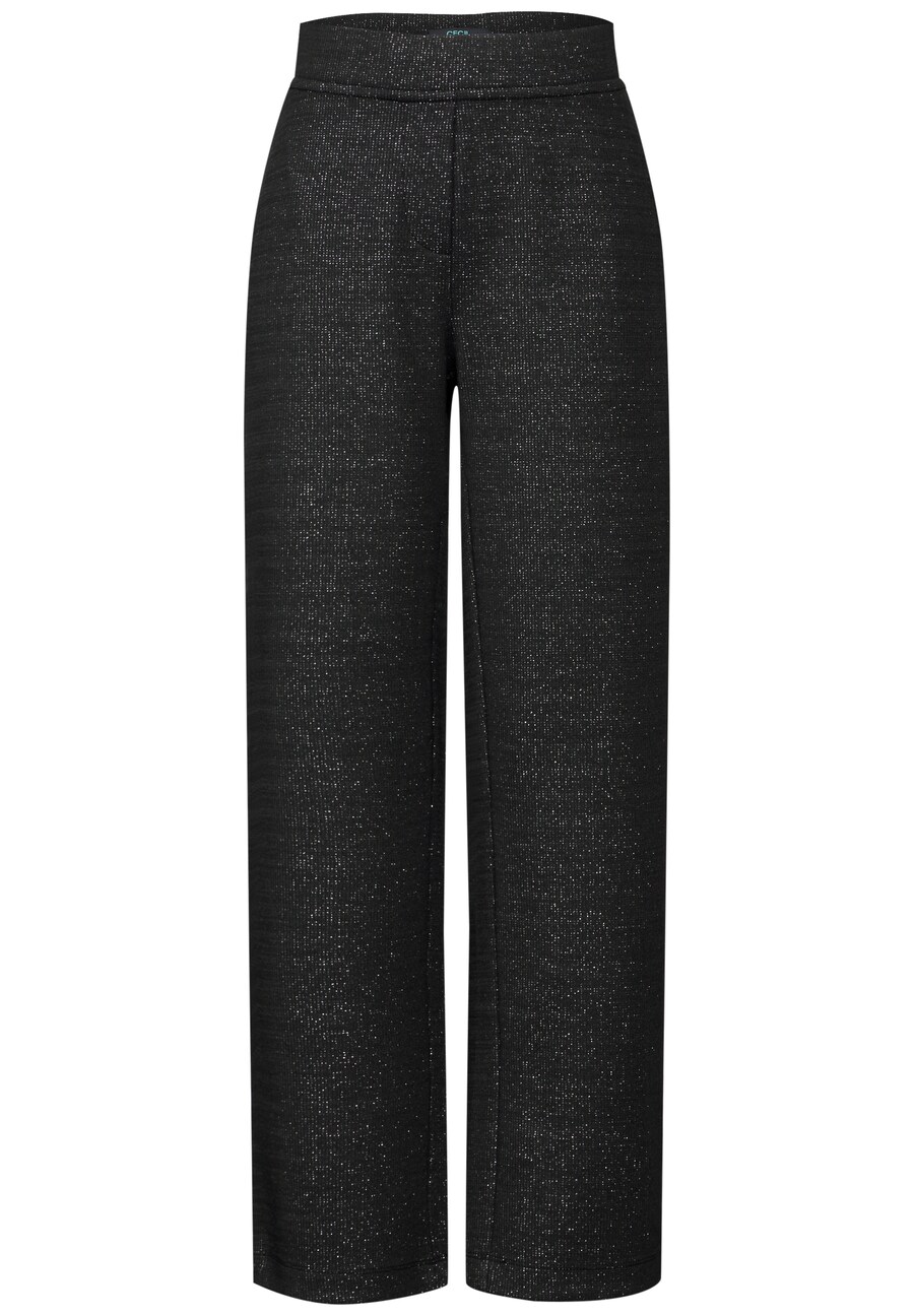 

Брюки свободного кроя CECIL, цвет mottled black