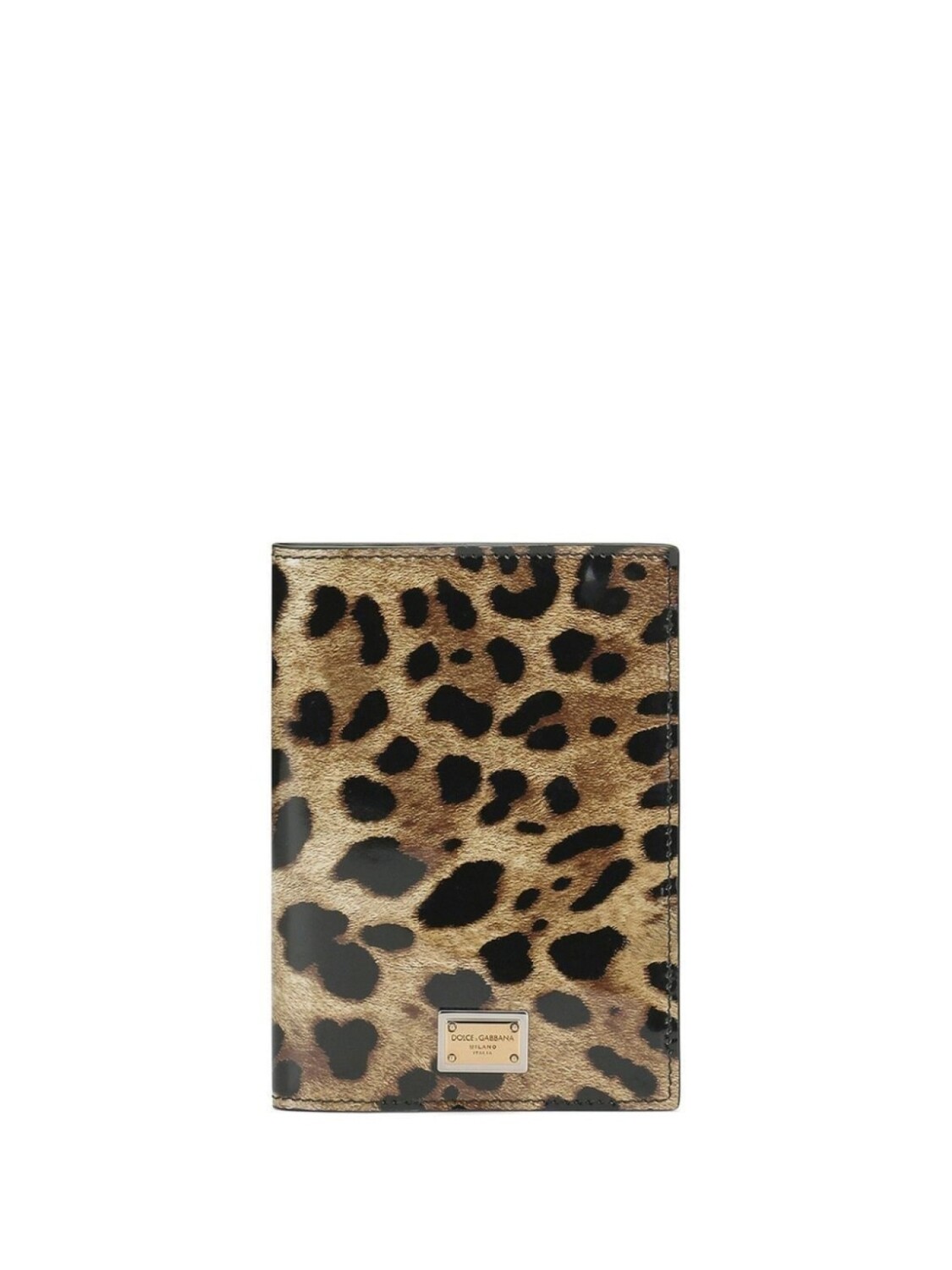 

Dolce & Gabbana обложка для паспорта с леопардовым принтом, коричневый