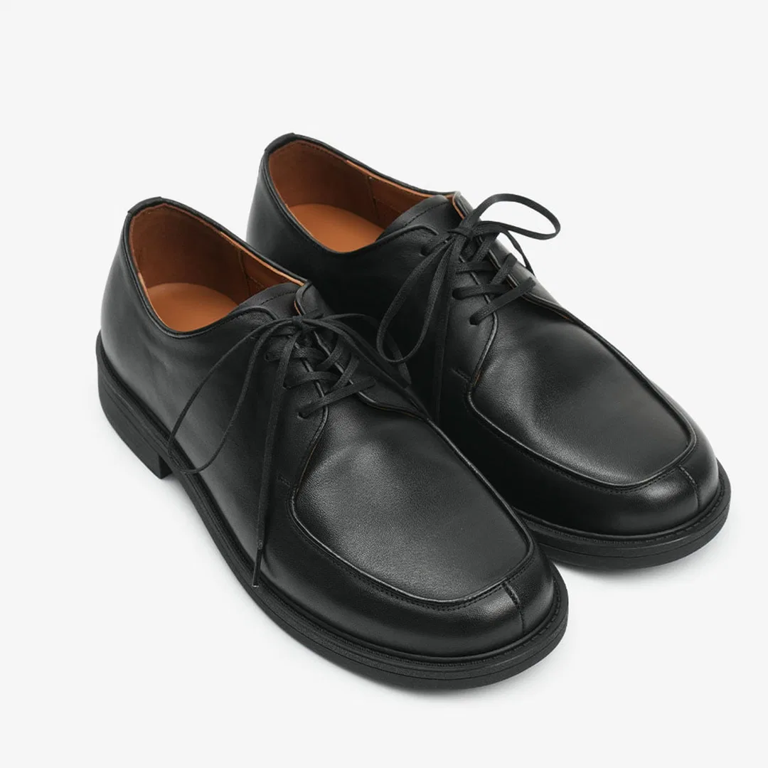 Мужские чёрные дерби Rounder от Onru