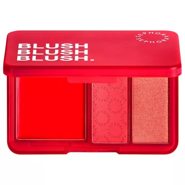 

Румяна румяна румяна. Палитра кремовых и пудровых теней Sephora Collection, цвет heart breaker