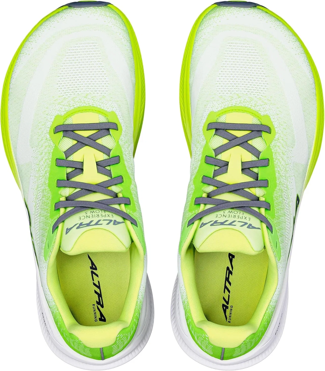 Мужские беговые кроссовки ALTRA Experience Flow 3 для бега по шоссе, White Lime — фото 3