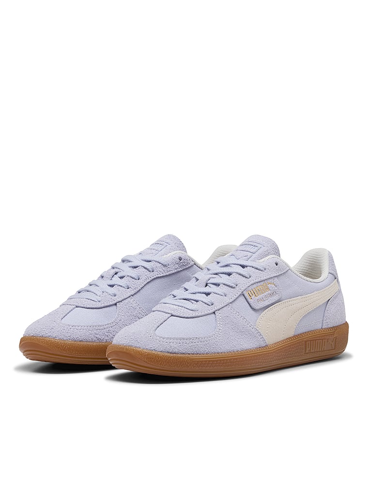 Винтажные кроссовки Palermo Puma, цвет cool weather- frosted ivory — фото 2