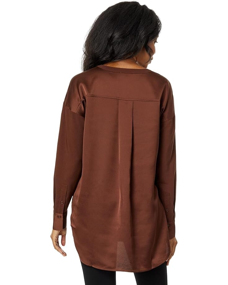 

Топ Lysse Token Satin Pullover Top, цвет Whiskey