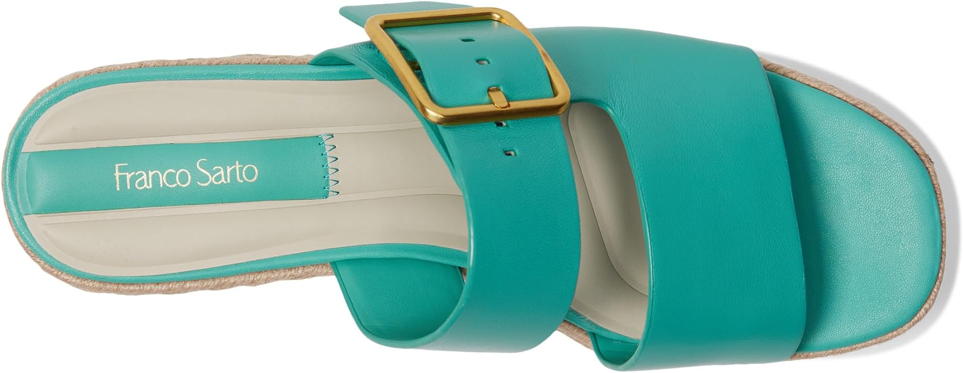 Сандалии Franco Sarto L-taziana Slide Sandals, цвет Aquamarine Blue — фото 2