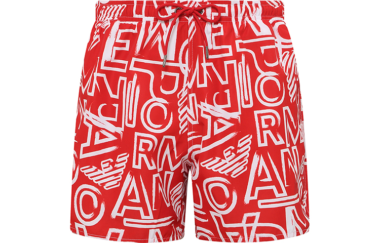 

Весна-Лето 2023 Повседневные шорты мужские красные EMPORIO ARMANI