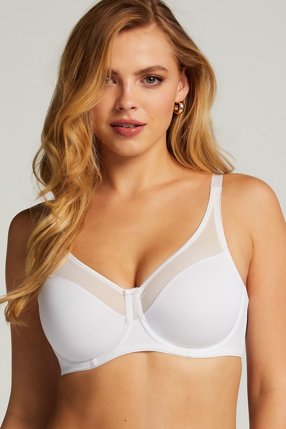

Hunkemöller Nina бюстгальтер на косточках без подкладок Hunkemoller, белый