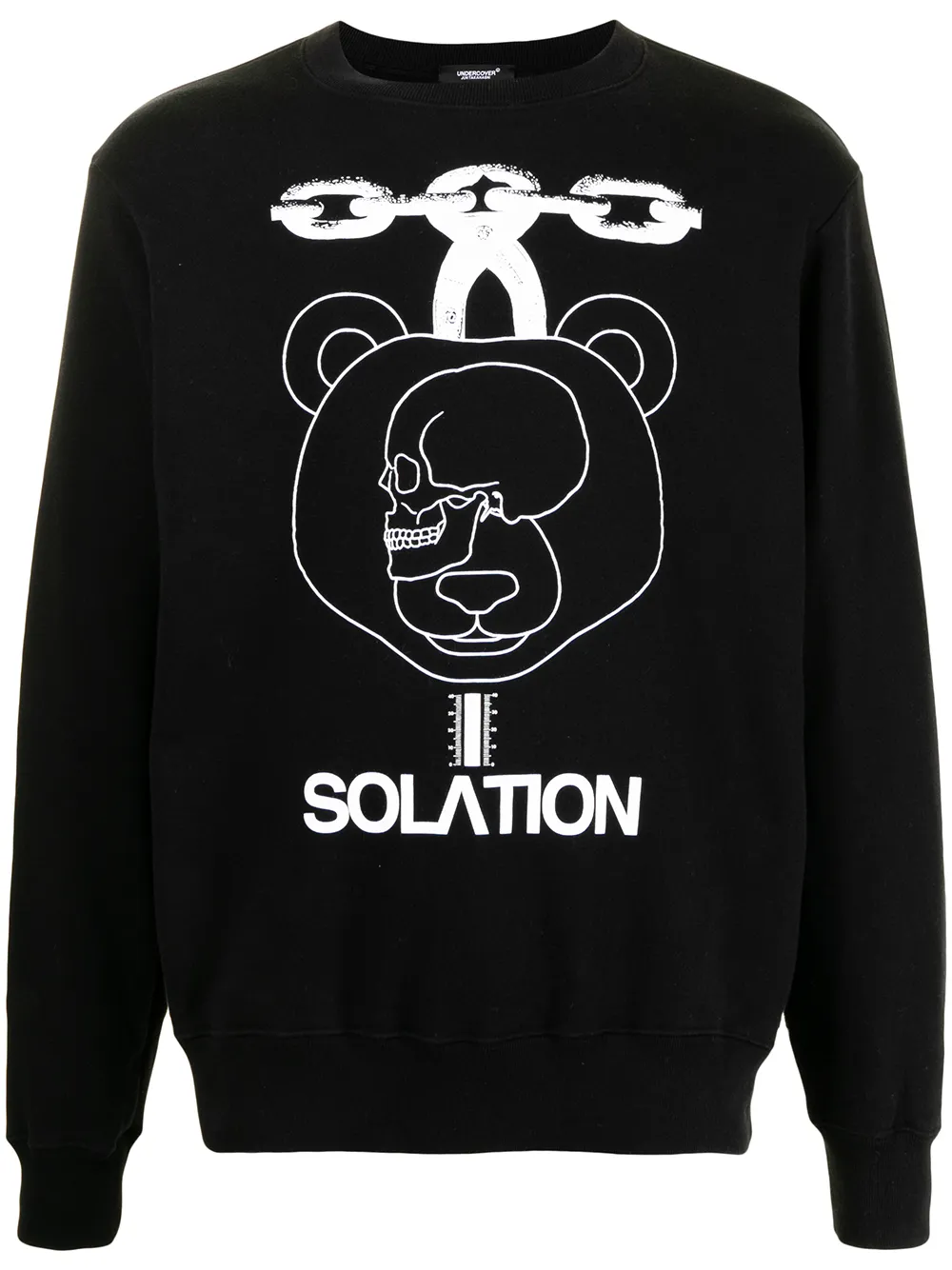 

Толстовка с принтом Solation Undercover, черный