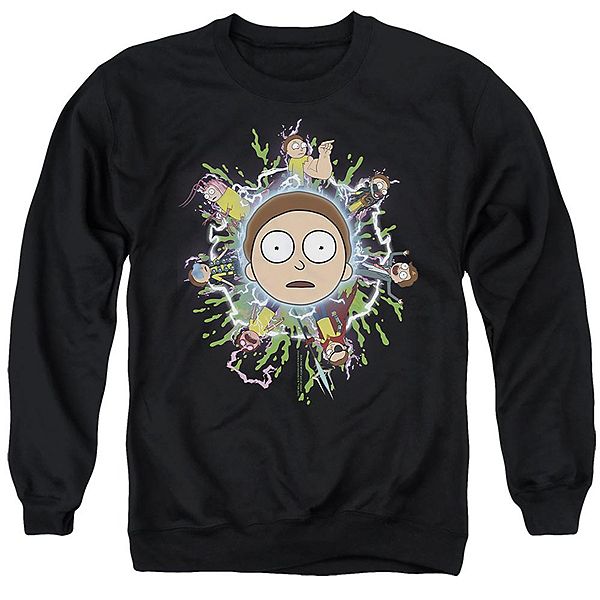 

Толстовка Rick and Morty с принтом Multiple Morty Licensed Character