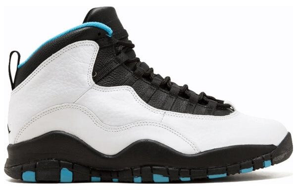 Кроссовки 10 og 'powder blue' Air Jordan, белый — фото 2
