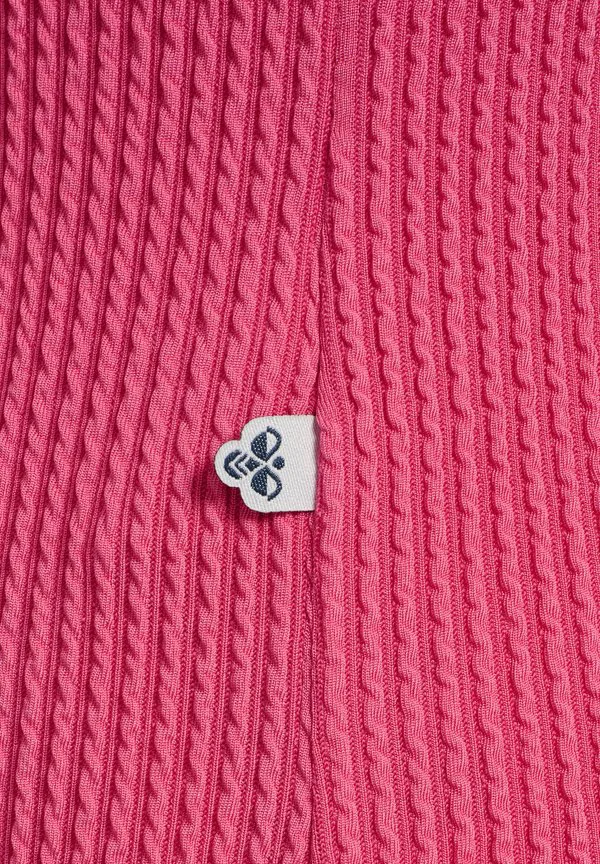 Купальник с эффектом мятой ткани Hummel, Pink Flambã — фото 3